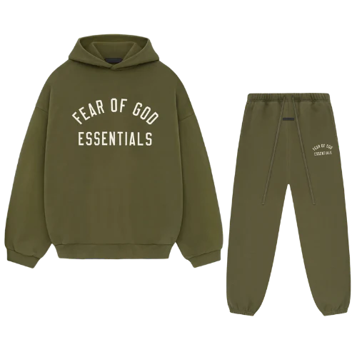 FEAR OF GOD ESSENTIALS FW24 MILITARY FULL SET