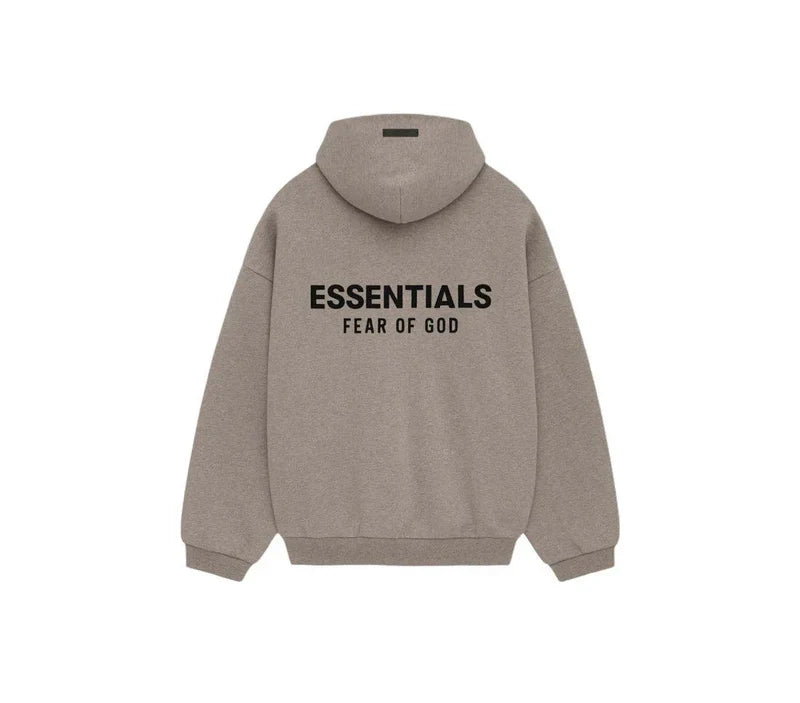 FEAR OF GOD ESSENTIALS FLEECE HEATHER GRAY SET