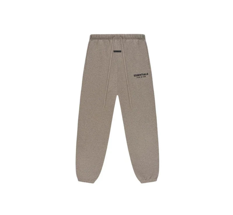 FEAR OF GOD ESSENTIALS FLEECE HEATHER GRAY SET