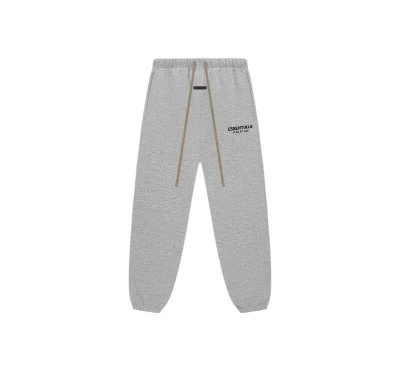 FEAR OF GOD ESSENTIALS FLEECE LIGHT HEATHER GRAY SET