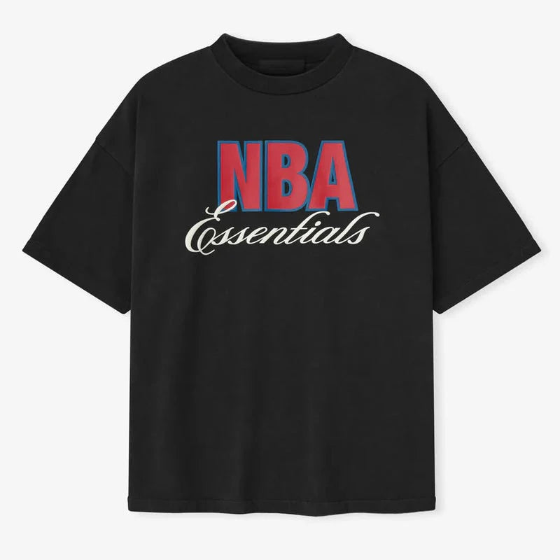 Fear of God Essentials NBA 90's Black FW25 Summer Set
