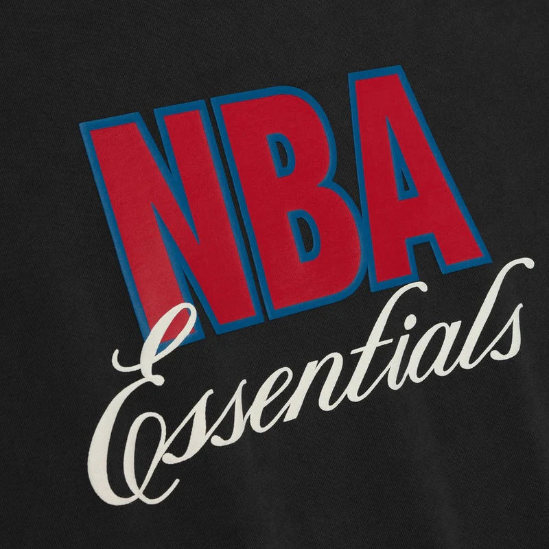 Fear of God Essentials NBA 90's Black FW25 Summer Set