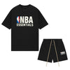 FEAR OF GOD ESSENTIALS NBA BLACK WHITE SUMMER SET