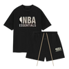 FEAR OF GOD ESSENTIALS NBA BLACK GREY SUMMER SET