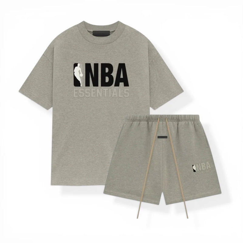 FEAR OF GOD ESSENTIALS NBA WARM HEATHER SUMMER SET
