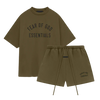 FEAR OF GOD ESSENTIALS FW24 OLIVE SUMMER SET
