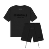 FEAR OF GOD ESSENTIALS BLACK LIMO SUMMER SET