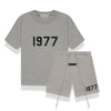 FEAR OF GOD ESSENTIALS 1977 DARK OATMEAL SUMMER SET