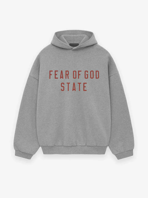 FEAR OF GOD ESSENTIALS FW24 DARK HEATHER STATE FULL SET