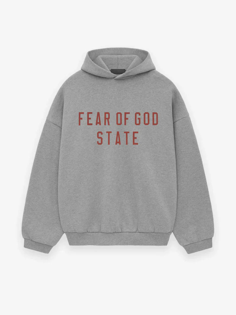 FEAR OF GOD ESSENTIALS FW24 DARK HEATHER STATE FULL SET