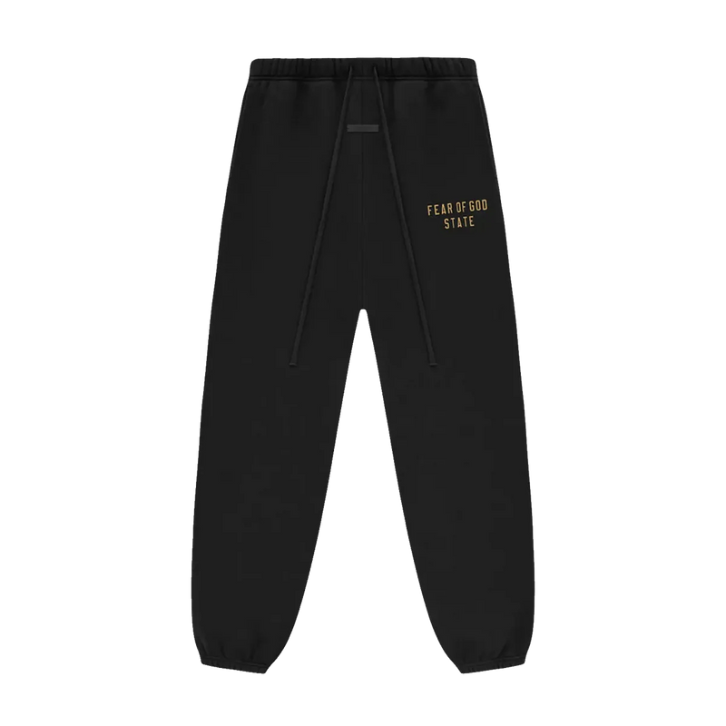 FEAR OF GOD ESSENTIALS FW24 BLACK YELLOW STATE FULL SET
