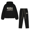 FEAR OF GOD ESSENTIALS NBA BLACK GREY FULL SET