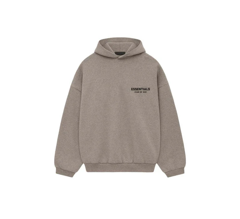 FEAR OF GOD ESSENTIALS FLEECE HEATHER GRAY SET