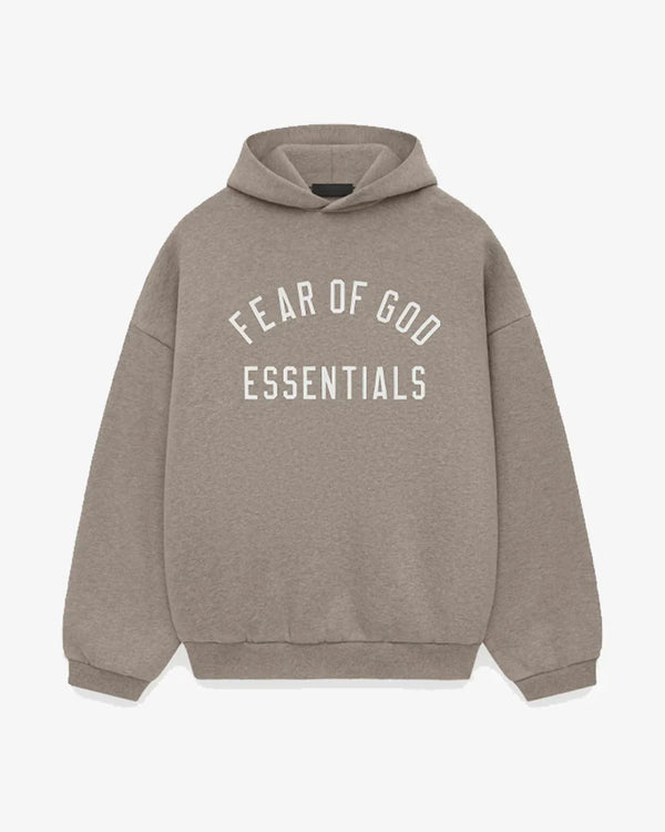 FEAR OF GOD ESSENTIALS FLEECE HEATHER GRAY FW24