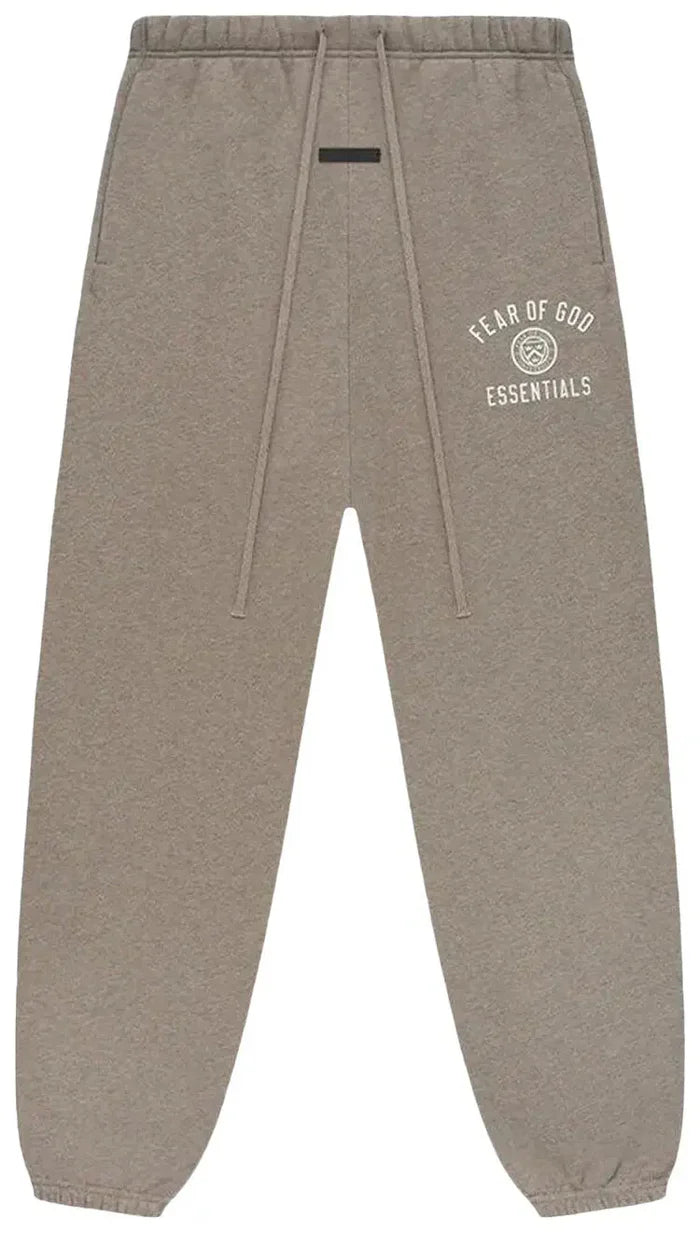FEAR OF GOD ESSENTIALS FLEECE HEATHER GRAY FW24