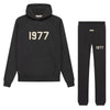 FEAR OF GOD ESSENTIALS 1977 IRON BLACK FULL SET